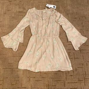 Alcee Beige Floral Dress